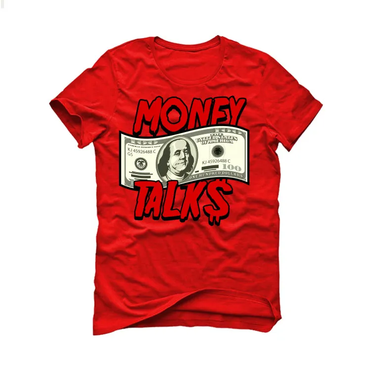 Air Jordan 11 “Cherry” Red T-Shirt (MONEY TALKS)