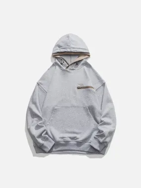 AlanBalen® - Faux Two-Piece Hoodie