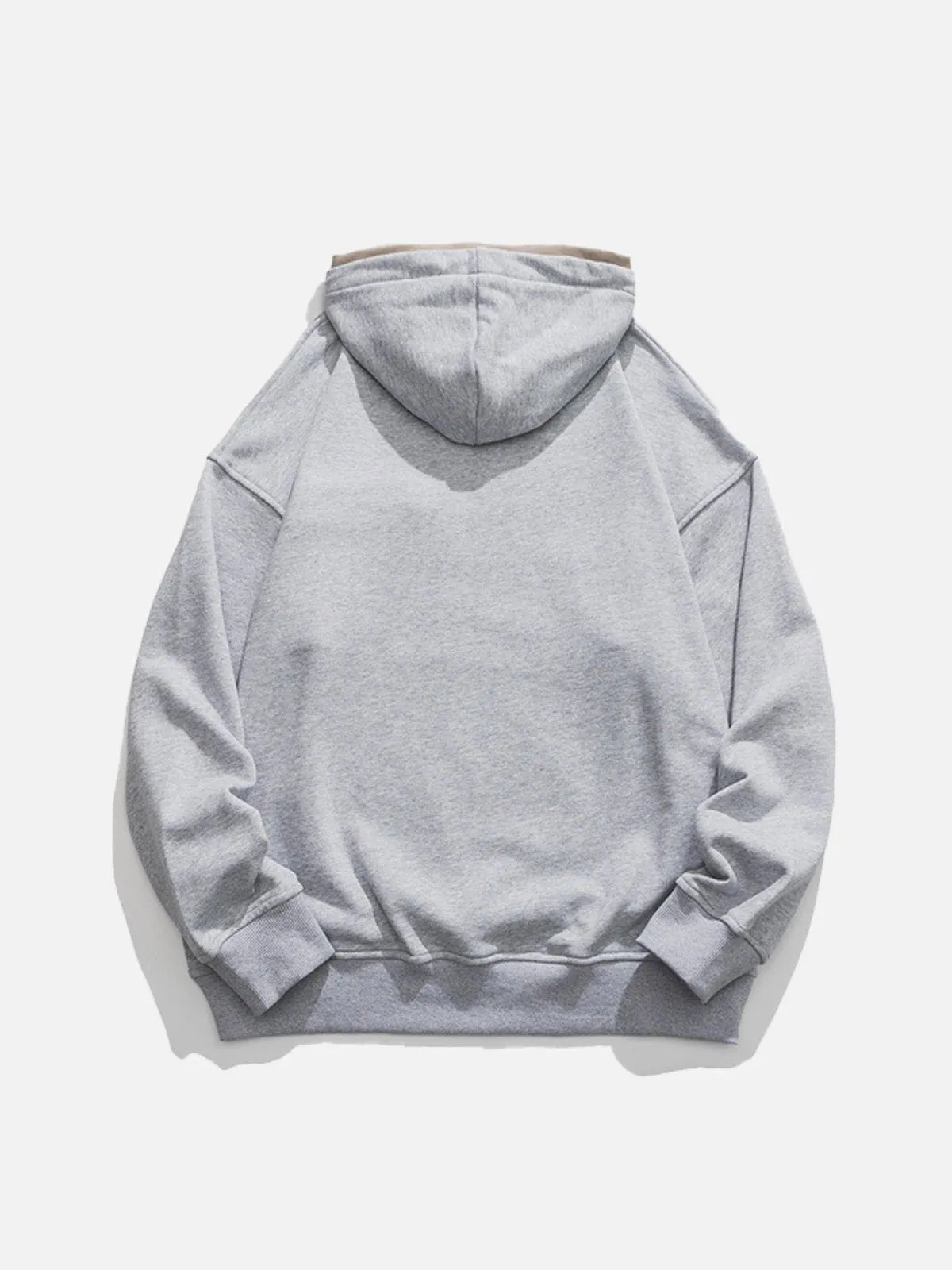 AlanBalen® - Faux Two-Piece Hoodie