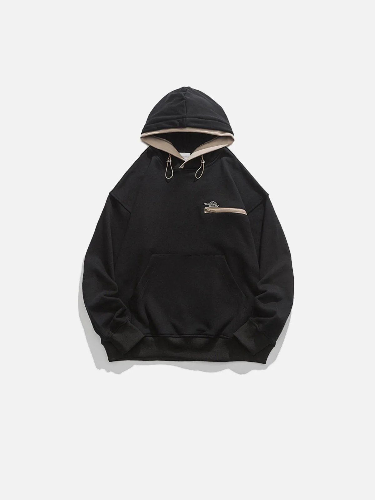 AlanBalen® - Faux Two-Piece Hoodie