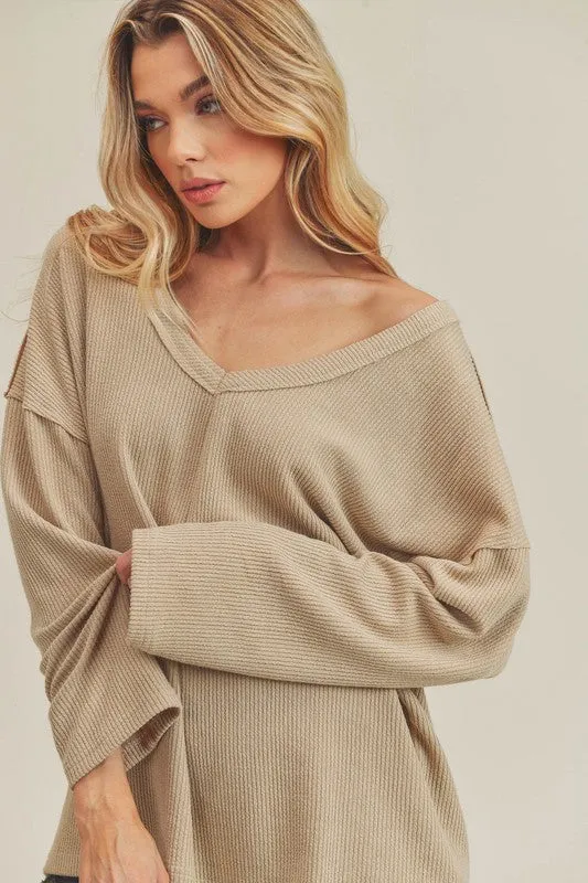 Casey Oversized Sweater Top