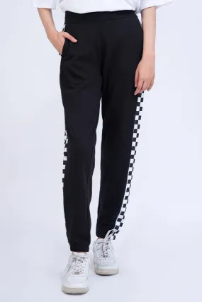 Contrast Striped Jogger Pants