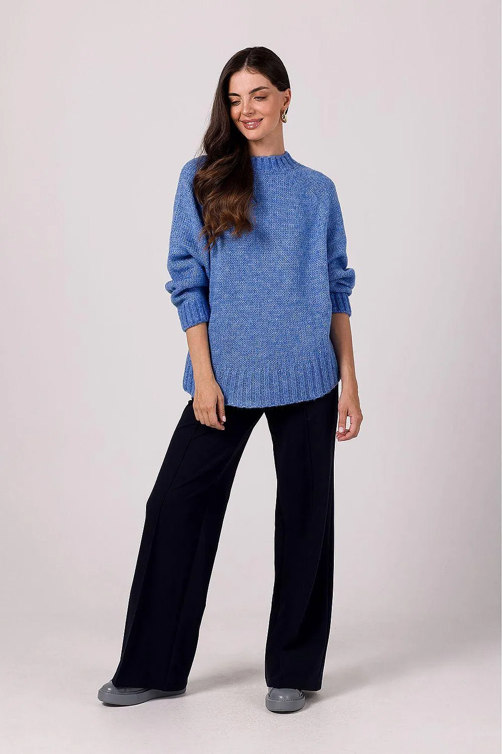 Cozy Batwing Knit Sweater