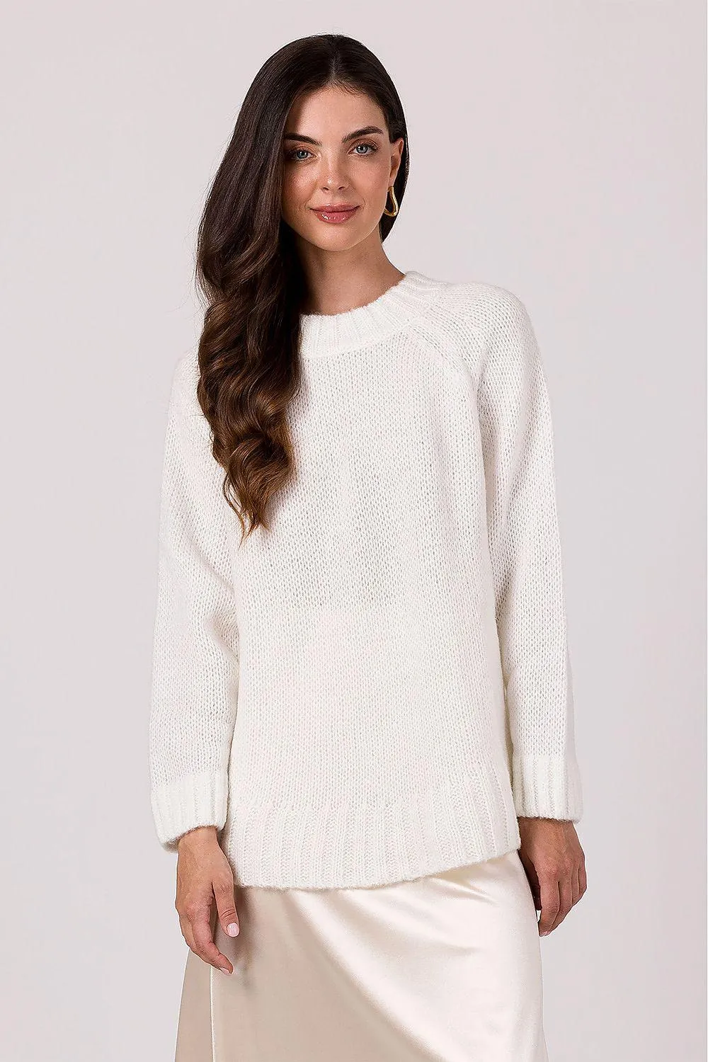 Cozy Batwing Knit Sweater