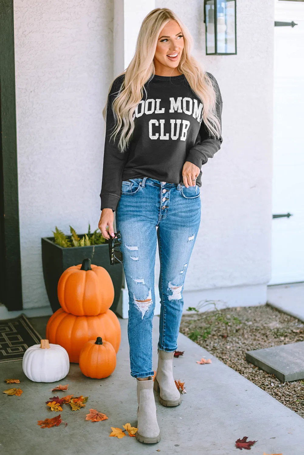 Drop Shoulder Sweatshirt