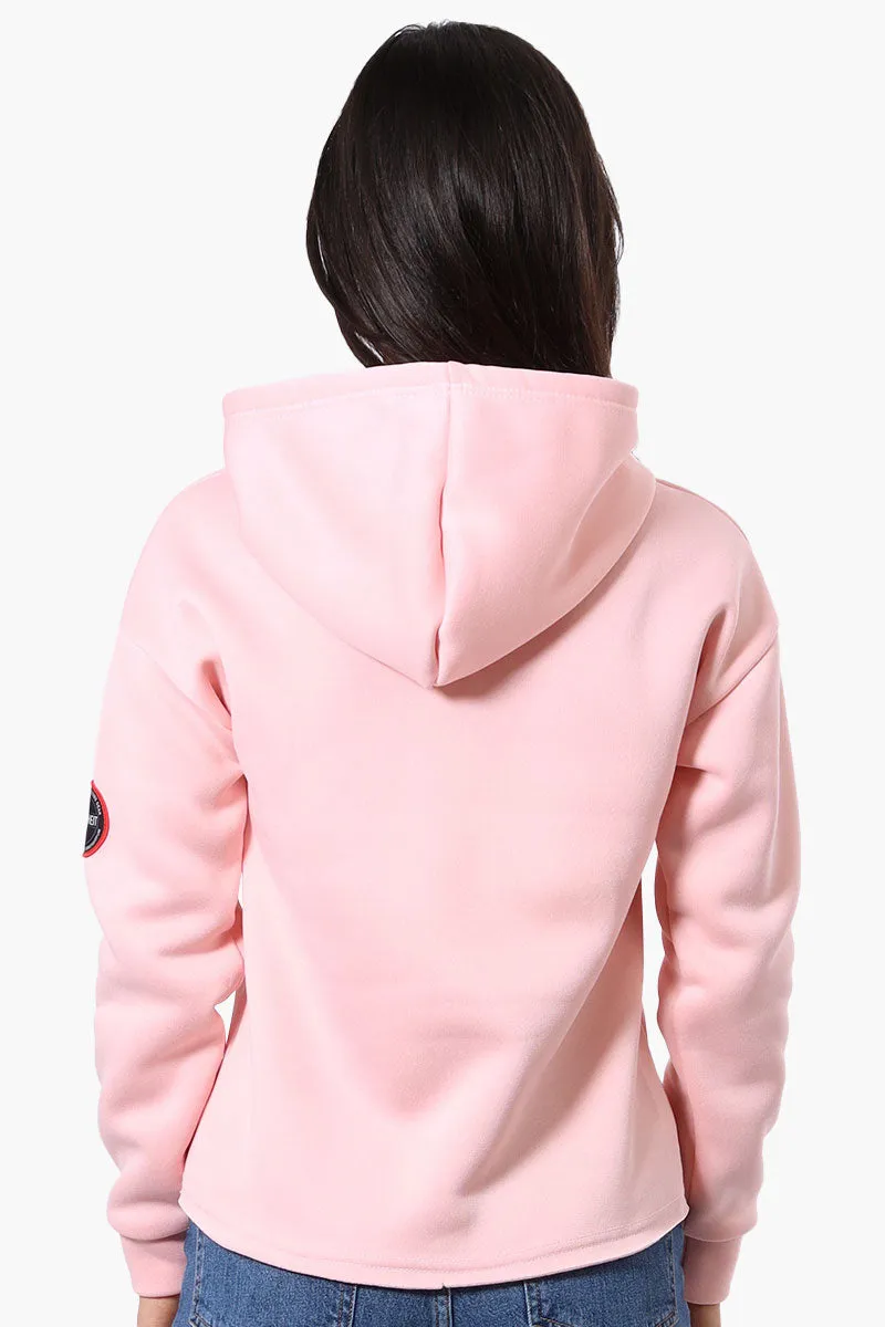 Fahrenheit Solid Basic Hoodie - Pink