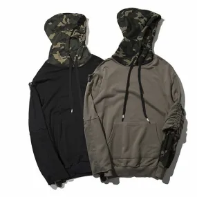 Mens Fake two Piece Hoodies