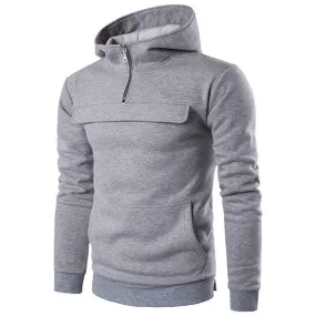 Mens Front Zipper Hoodies