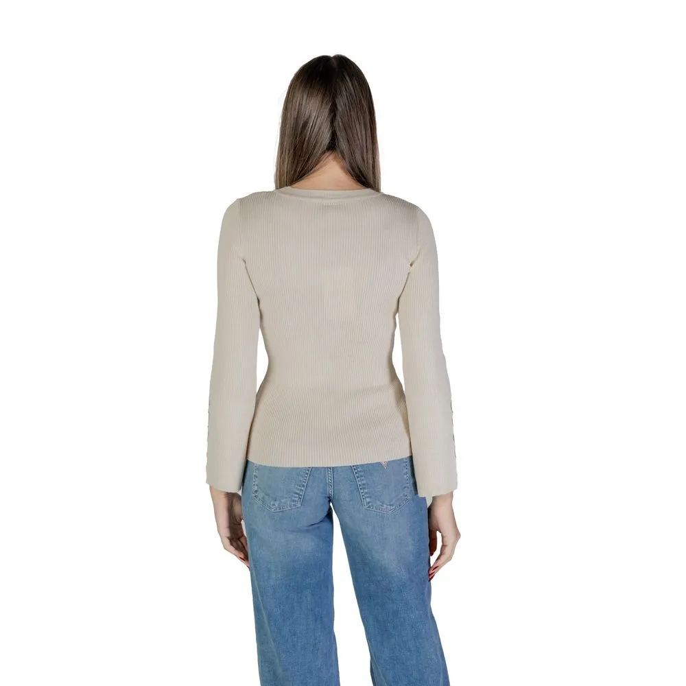 Only Cream Viscose Tops & T-Shirt