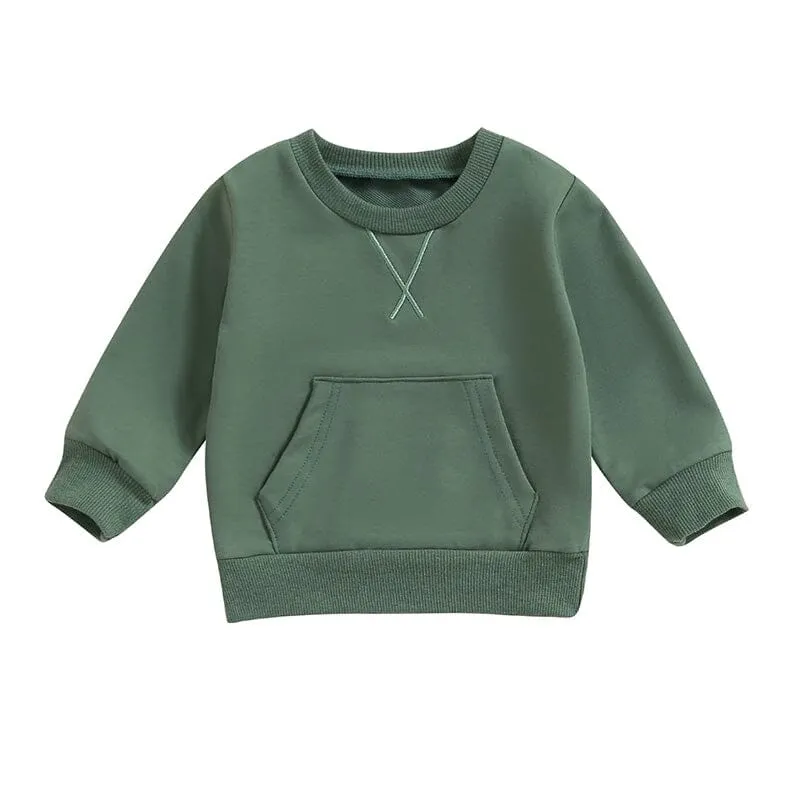 Solid Toddler Sweatshirt