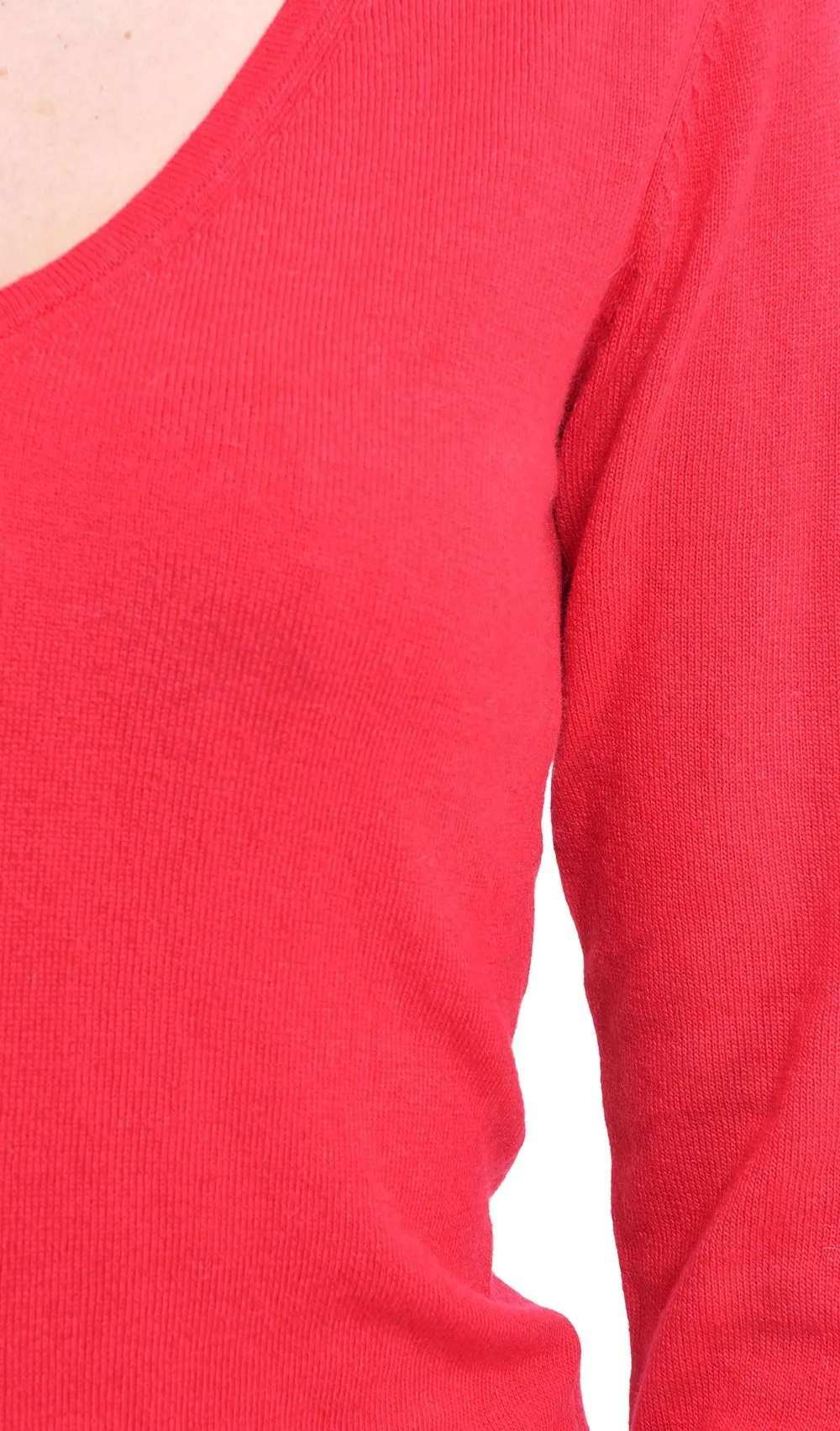 V-NECK BASIC SWEATER