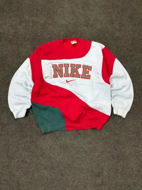 Vintage NIKE Spell out Reworked Sweatshirts All Sizes - MOQ 50 pcs