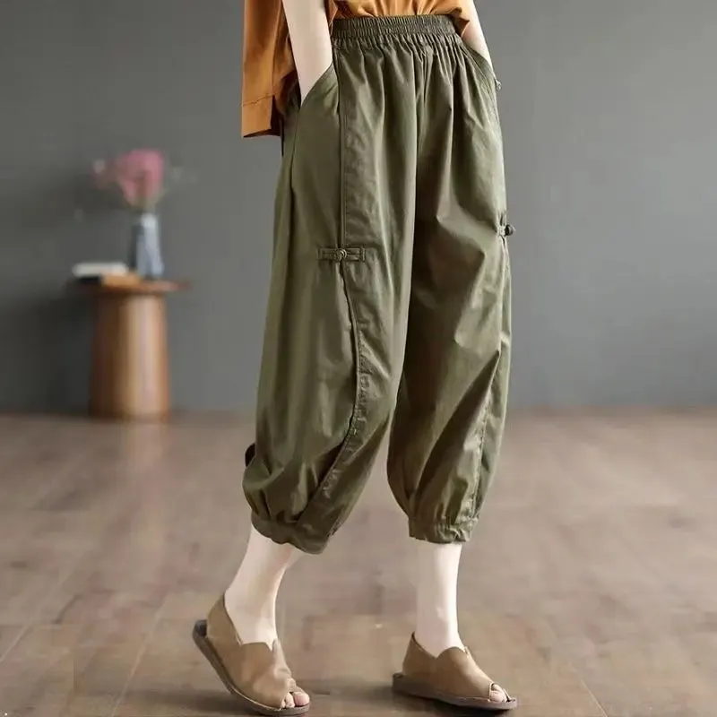 Women's Harem Pencil Fashion Designer Office Pants