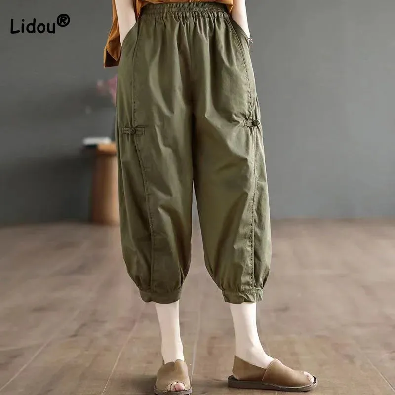 Women's Harem Pencil Fashion Designer Office Pants