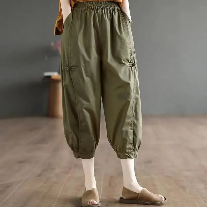 Women's Harem Pencil Fashion Designer Office Pants