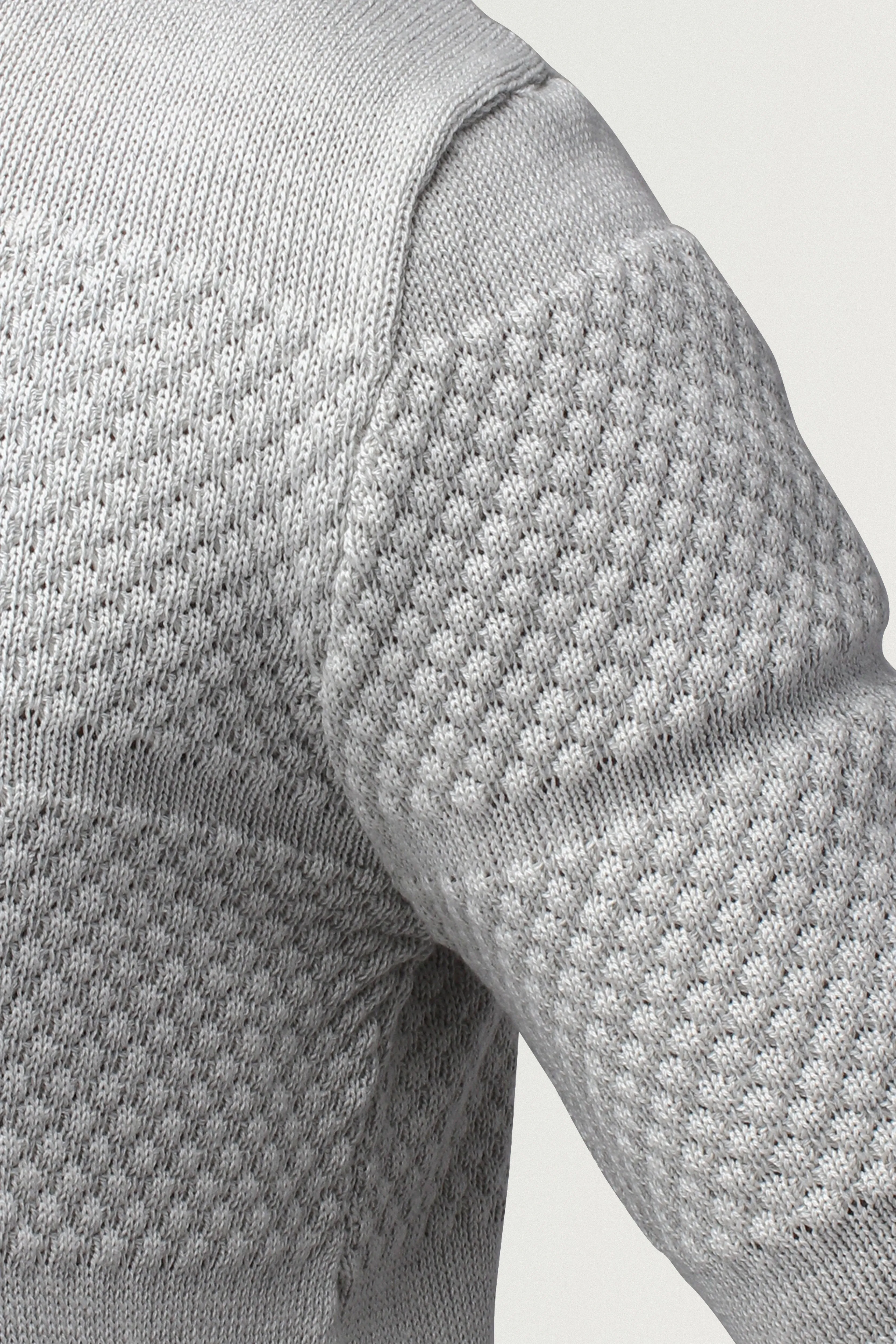 X RAY Men's Honeycomb V-neck Knit Sweater