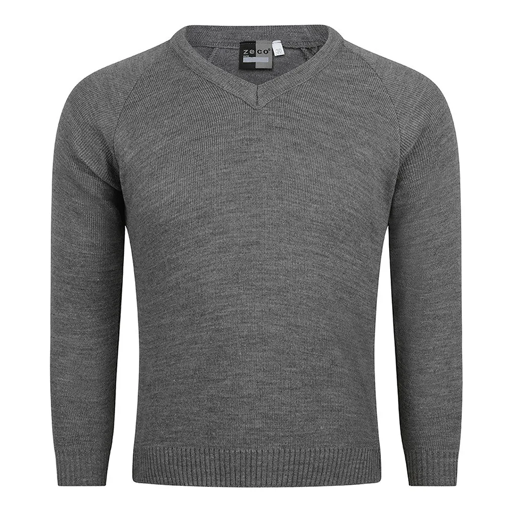 Zeco Knitted V-Neck Jumper