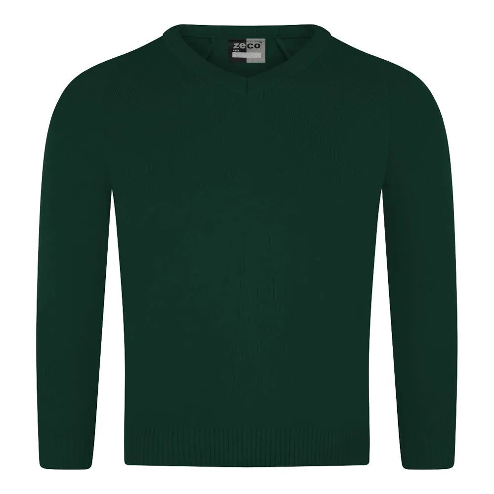 Zeco Knitted V-Neck Jumper